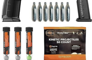 Byrna Kinetic eco Projectiles review