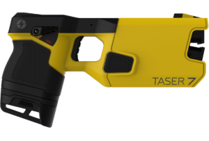 how many volts is a police taser?