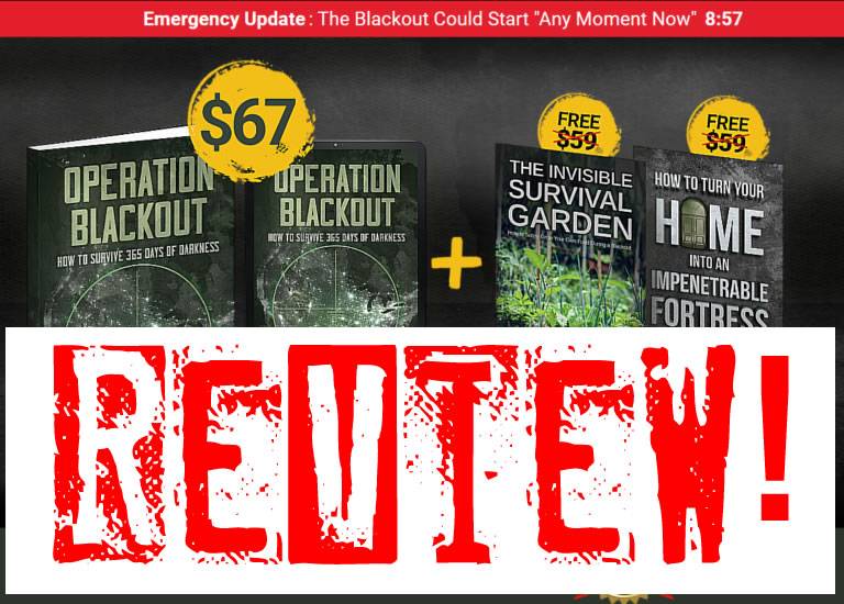 Review Teddy Daniels' Operation Blackout Scam or Legit Guide?