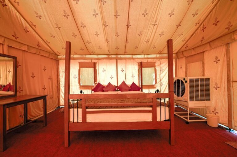 luxury outdoor camping experience