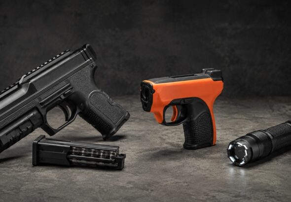 SABRE Gun Guide: Pepper Launcher, Gel Gun & Stun Gun Compared